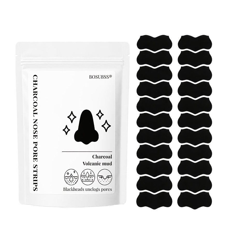 Skincare Oil Control - Tea Tree Charcoal Nose Strips for