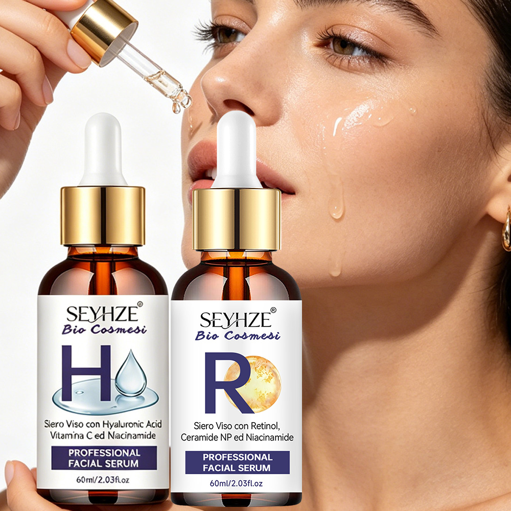 Centella Asiatica Toner - SEYHZE Retinol & Niacinamide Serum 2PCS