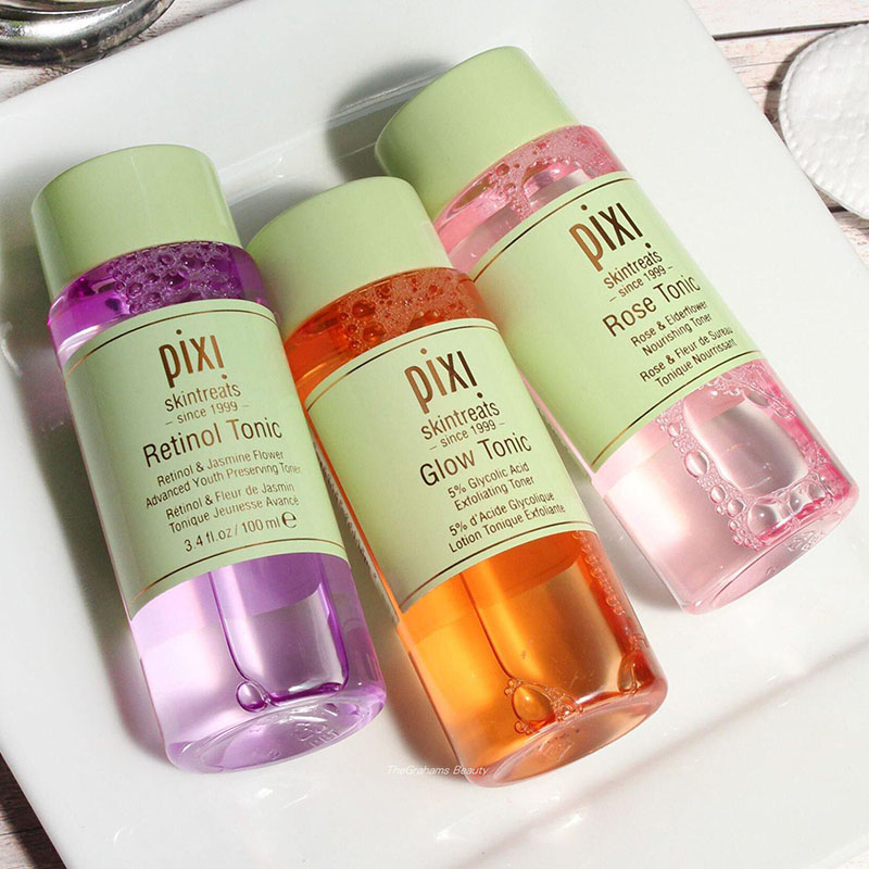 Skincare Oily Skin - PIXI 100ml Glow Tonic Facial Toner