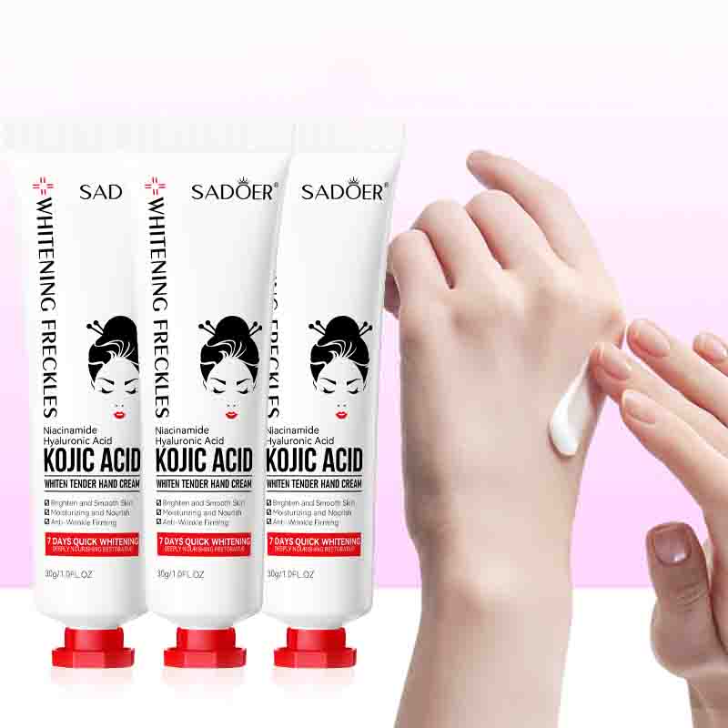 Skincare Oil Control - 1/2/3/5pcs SADOER Kojic Acid Hand Cream