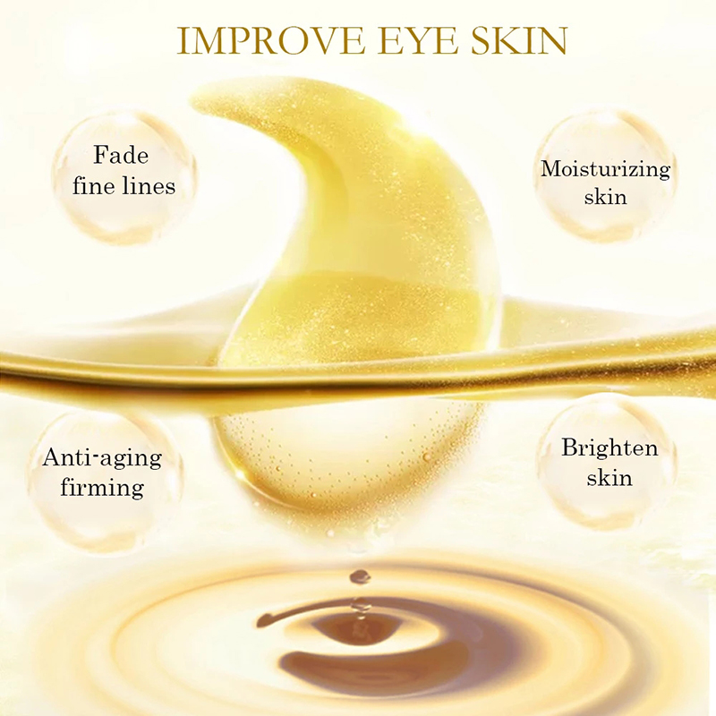 10/20pcs Golden Crystal Collag - огляд і ціна Skincare Oil Control