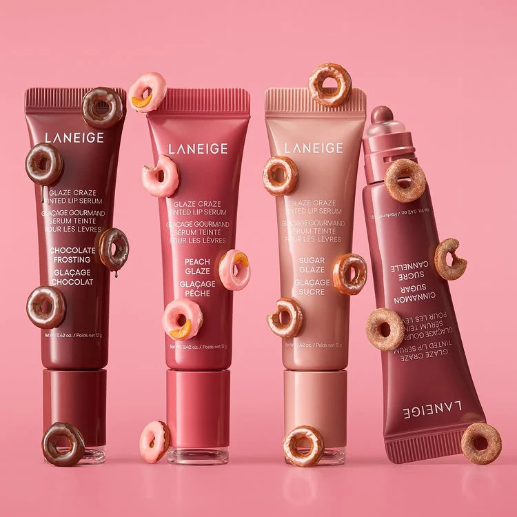 Donut Lip Balm Moisturizing Mi - огляд і ціна Skincare Laneige