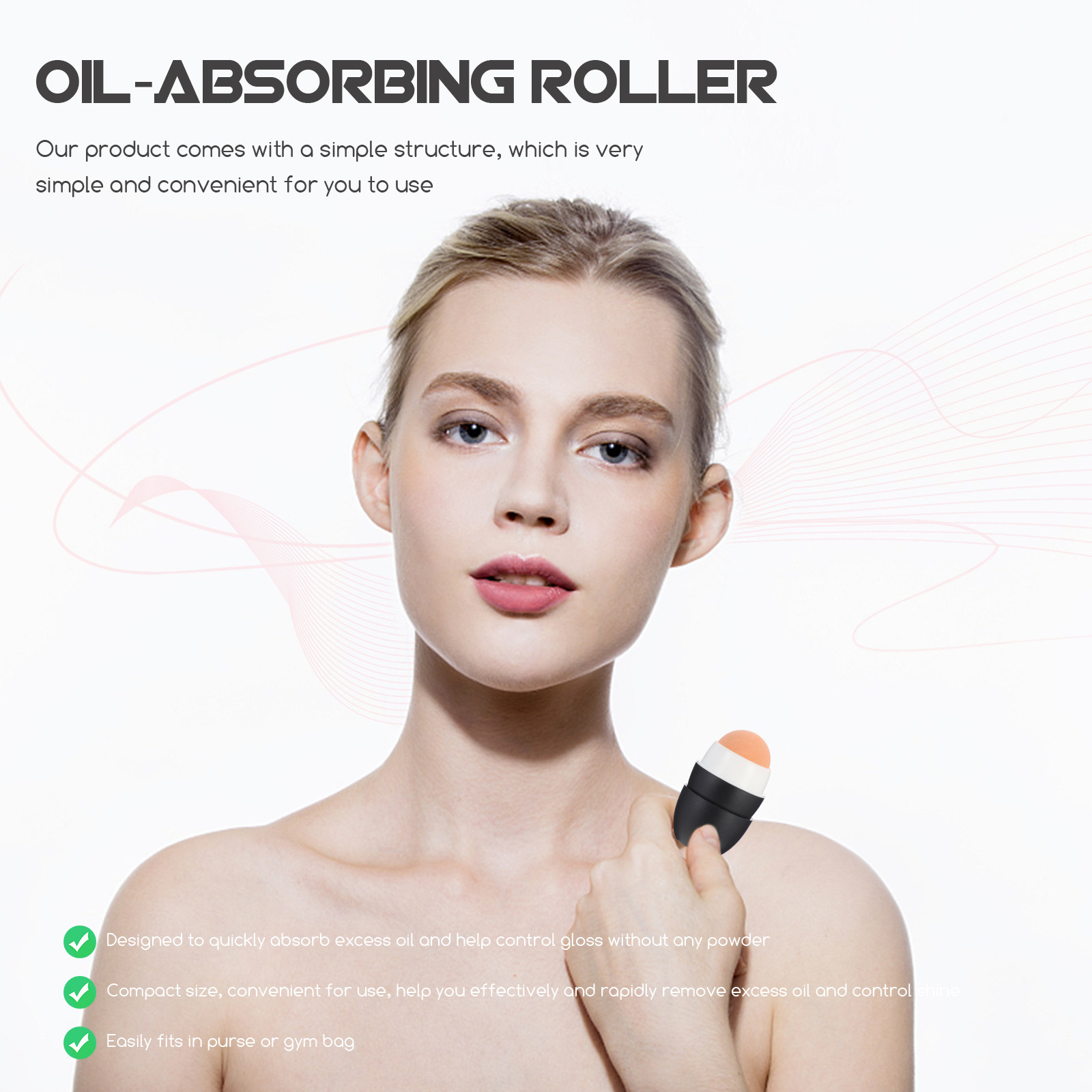 Skin Care Roller for Face Oil  - огляд і ціна Skincare Oil Control
