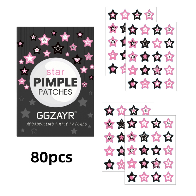 80/160pcs Star Acne Patch Set  - огляд і ціна Skincare Moisturizer