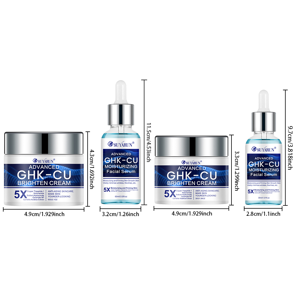 SUYARUN GHK-CU Cream & Serum - - огляд і ціна Skincare Oil Control