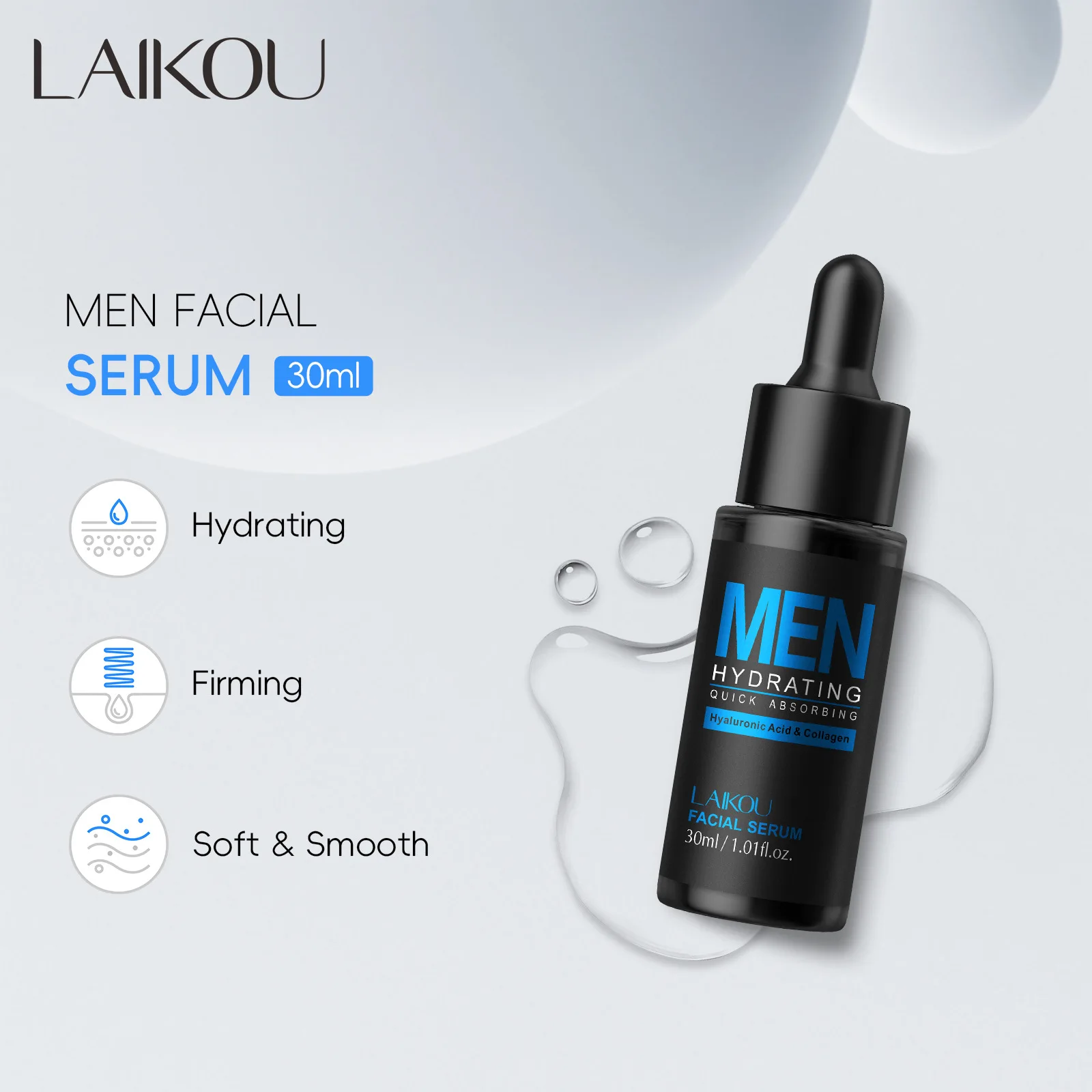 Mens 30ml Facial Serum Hydrati - огляд і ціна Skincare Natur E