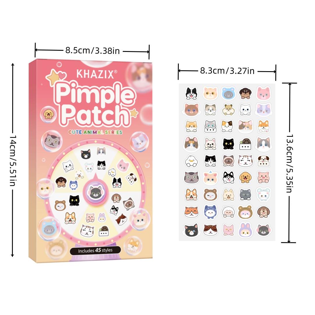 45pcs Cartoon acne patch, cute - огляд і ціна Skincare Moisturizer