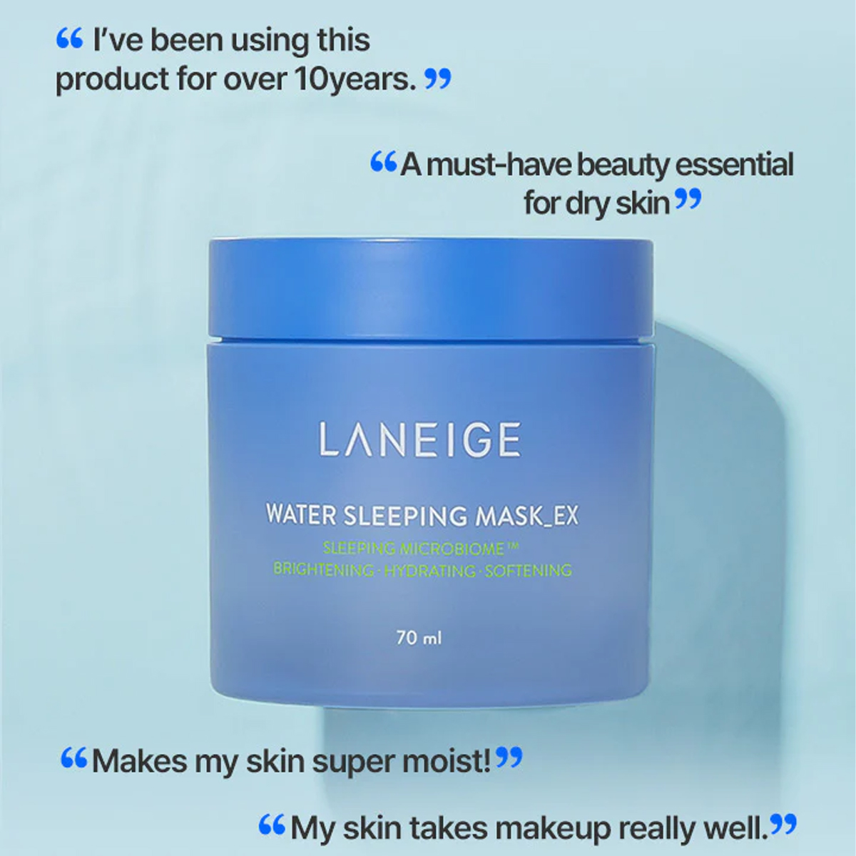 LANEIGE Water Sleeping Mask 70 - огляд і ціна Skincare Laneige