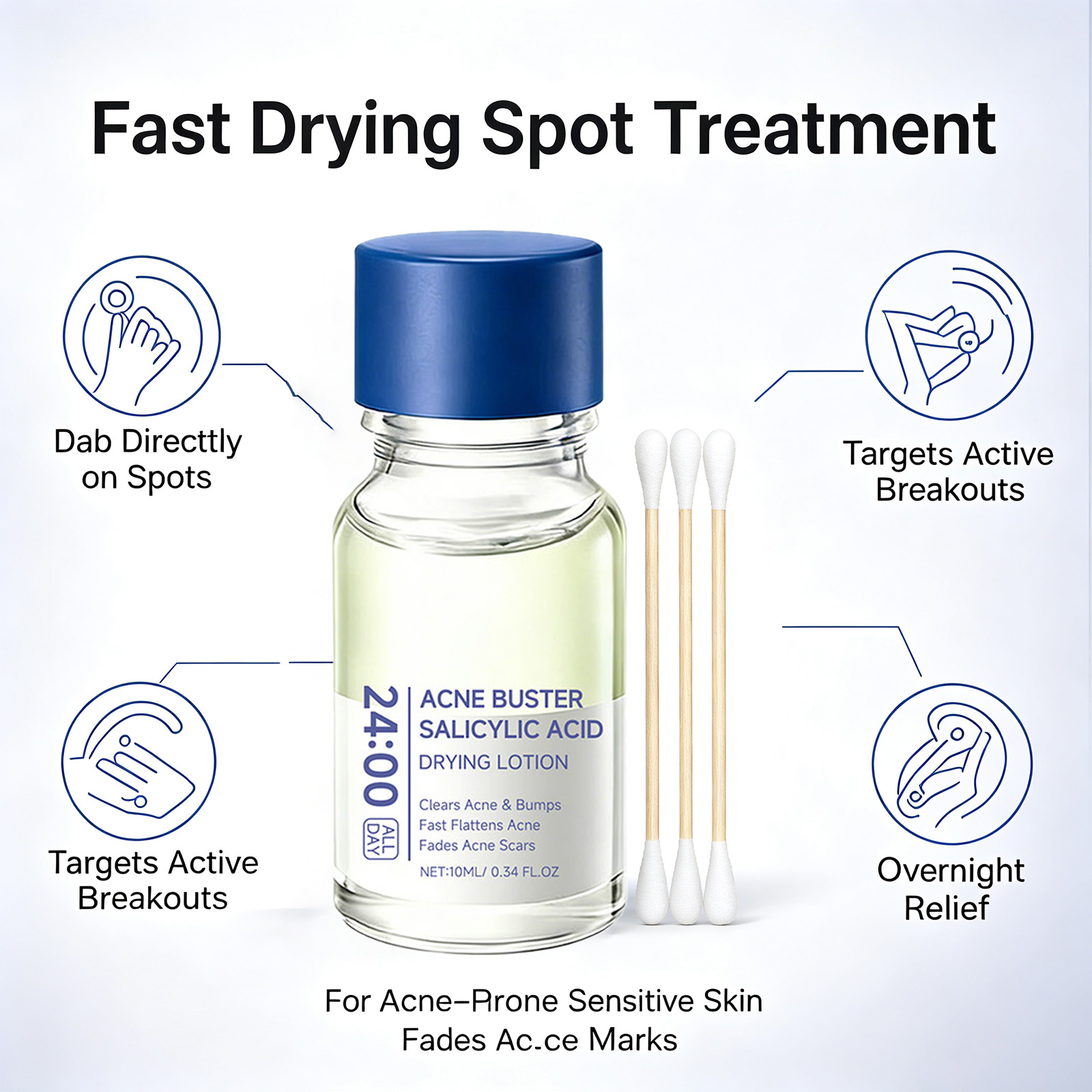 Salicylic Acid Acne Treatment  - огляд і ціна Tranexamic Acid Serum