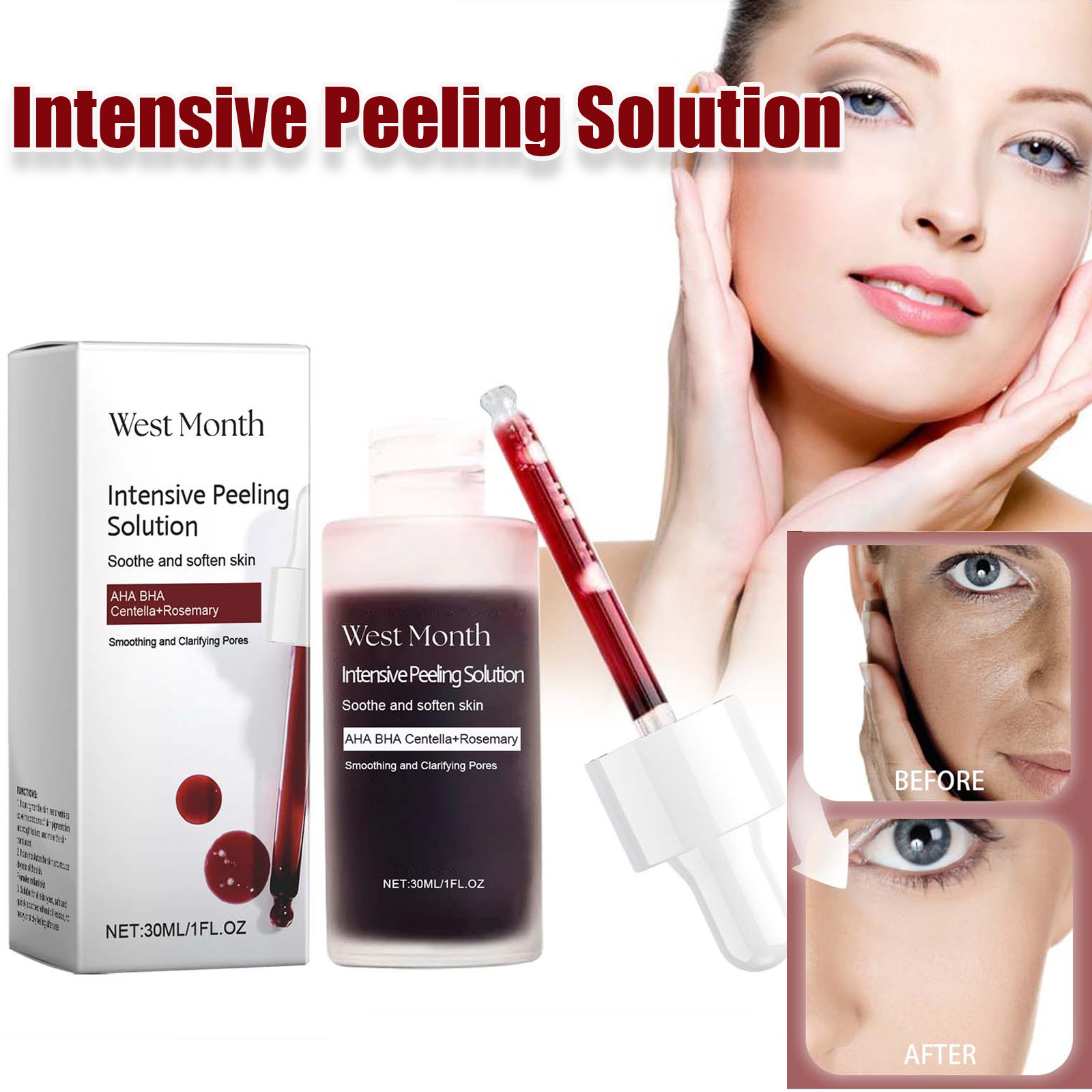 Peeling Face Serum Anti Acne B - огляд і ціна Centella Asiatica Toner